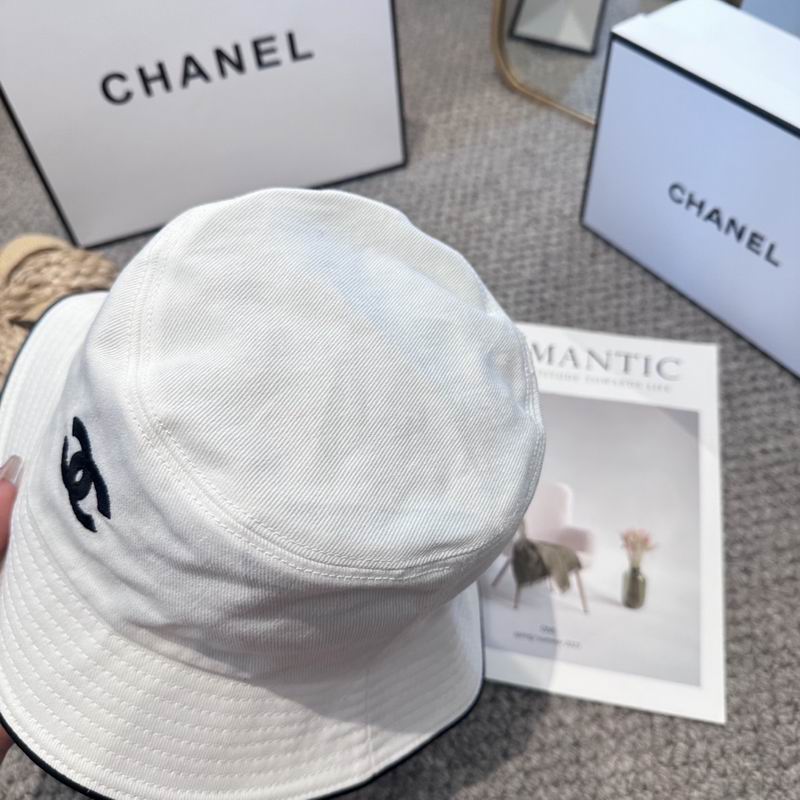 White Bucket Hat