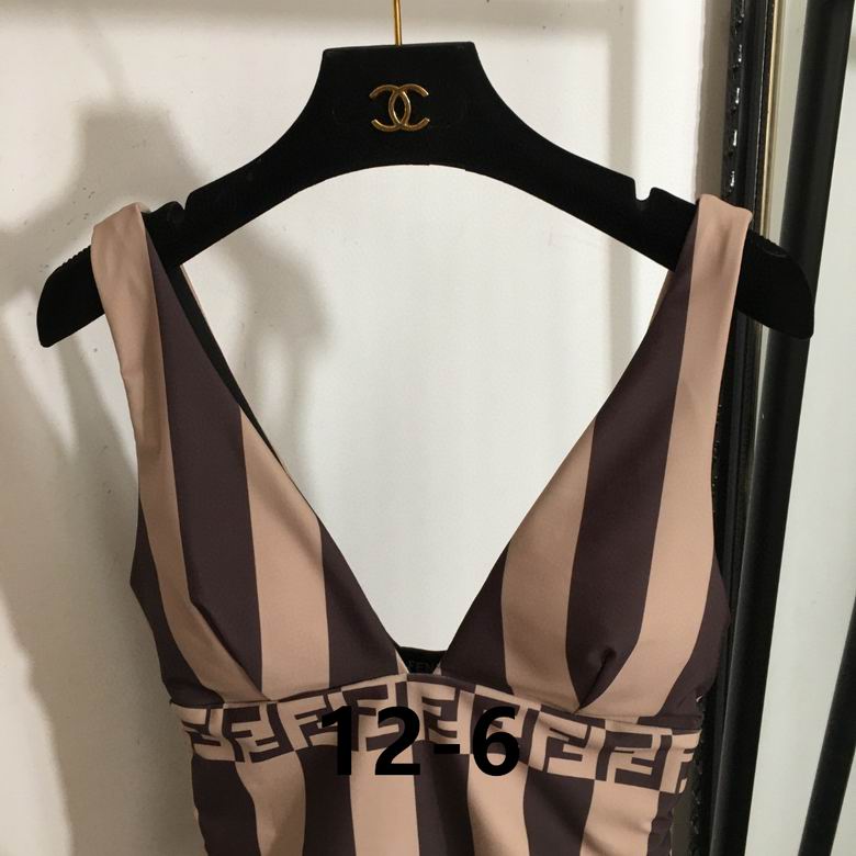 Stripped Swimsuit