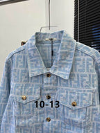 Denim Monogram Jacket