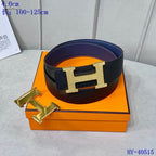 Iconic Reversible Leather Belt