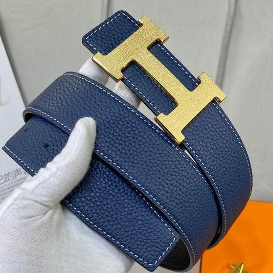 Iconic Reversible Leather Belt