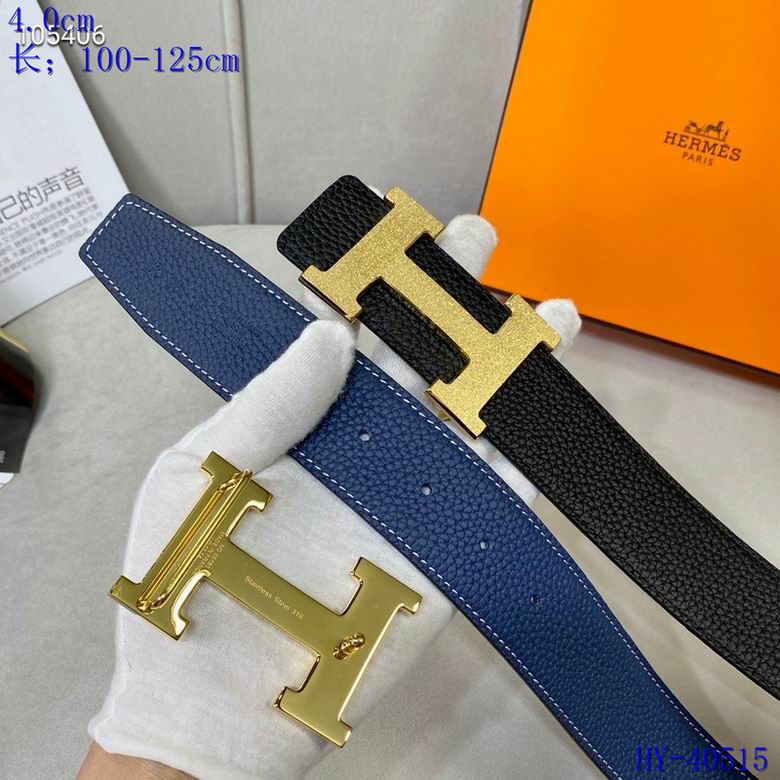 Iconic Reversible Leather Belt