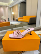 Rose Kitten Heels