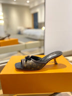 Kitten Heeled Sandals