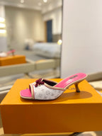 Kitten Heeled Sandals