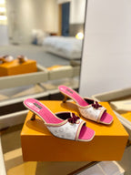 Kitten Heeled Sandals