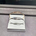 Minimalist Oval Bracelet
