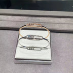 Minimalist Oval Bracelet