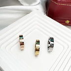 Classic Cross Stone Ring
