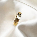 Classic Cross Stone Ring