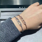 Minimalist Oval Bracelet