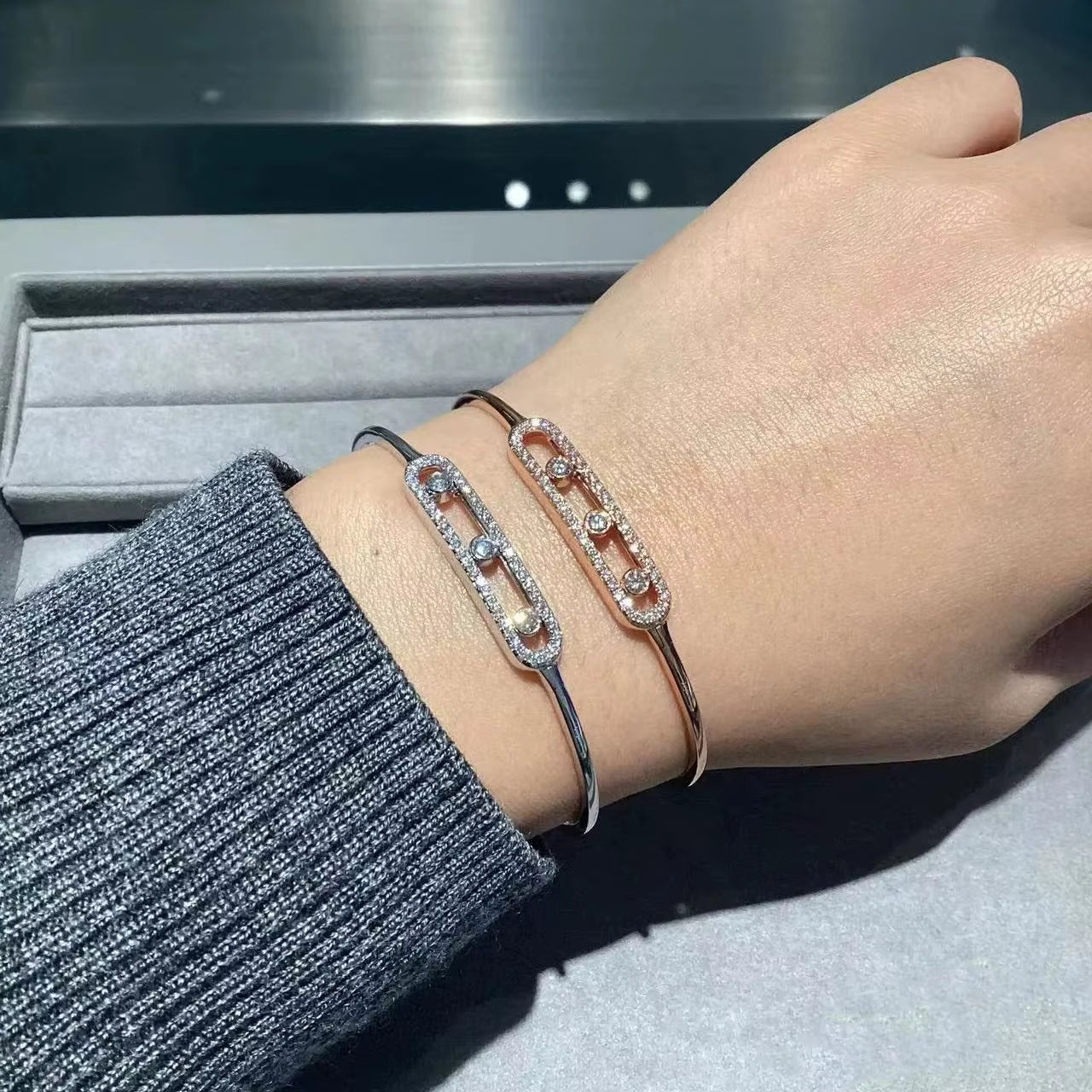 Minimalist Oval Bracelet