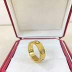SS 25 Textured Crystal Band Ring