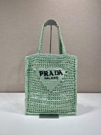 Green Woven Bag