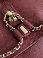 Classic Duma Leather Backpack – 21cm
