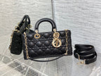 Classic Quilted D-Joy Style Bag – 26cm