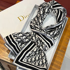 Double-Sided Cashmere Scarf