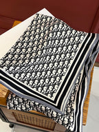 Double-Sided Cashmere Scarf
