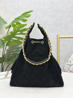Suede Hobo Bucket Bag – 2 Sizes