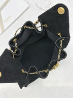 Suede Hobo Bucket Bag – 2 Sizes