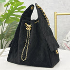Suede Hobo Bucket Bag – 2 Sizes