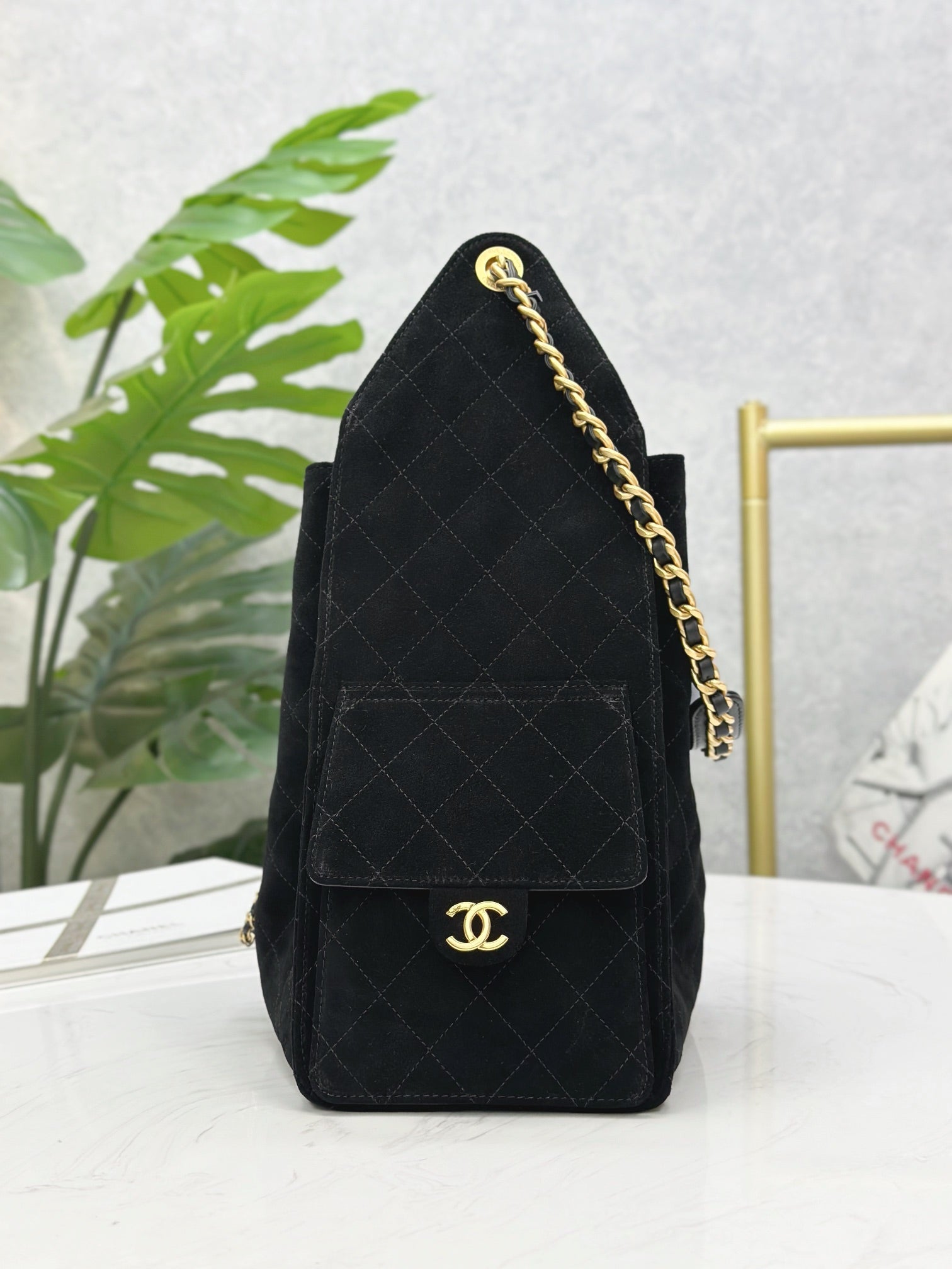 Suede Hobo Bucket Bag – 2 Sizes