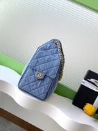 Retro Denim 25 Hobo Shoulder Bag – 30cm