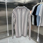 Embroidered Knit Sweater Suit – Unisex