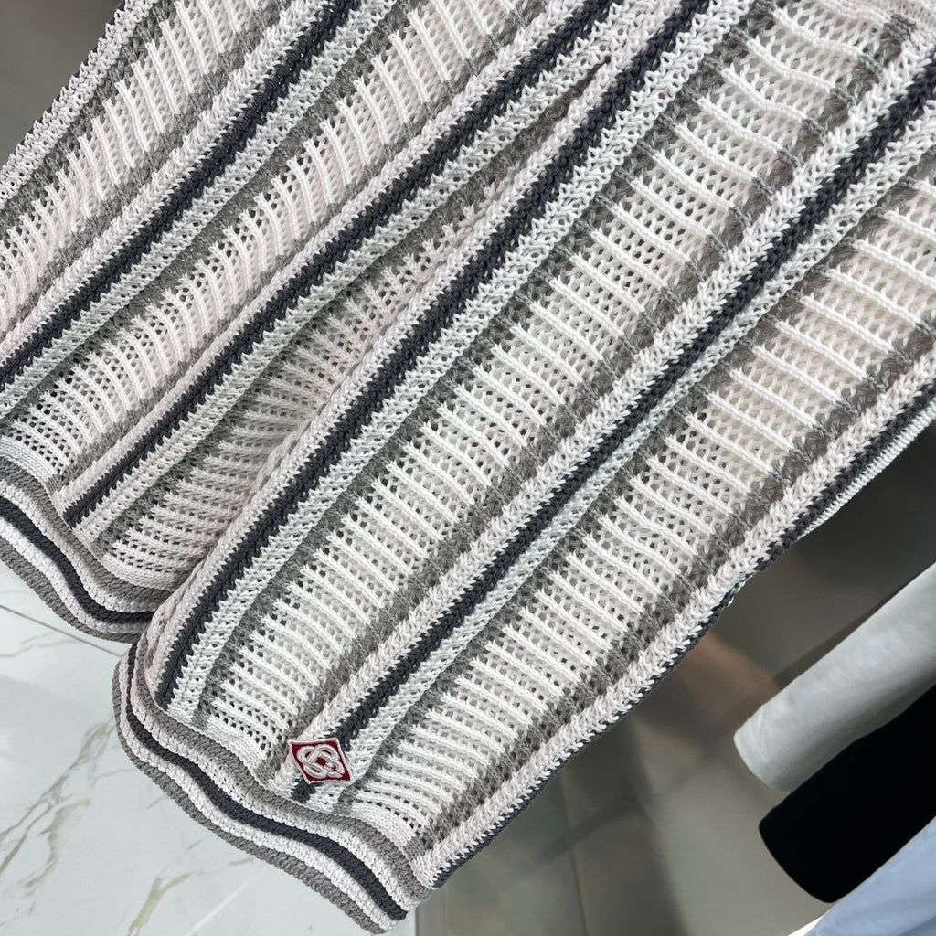 Embroidered Knit Sweater Suit – Unisex