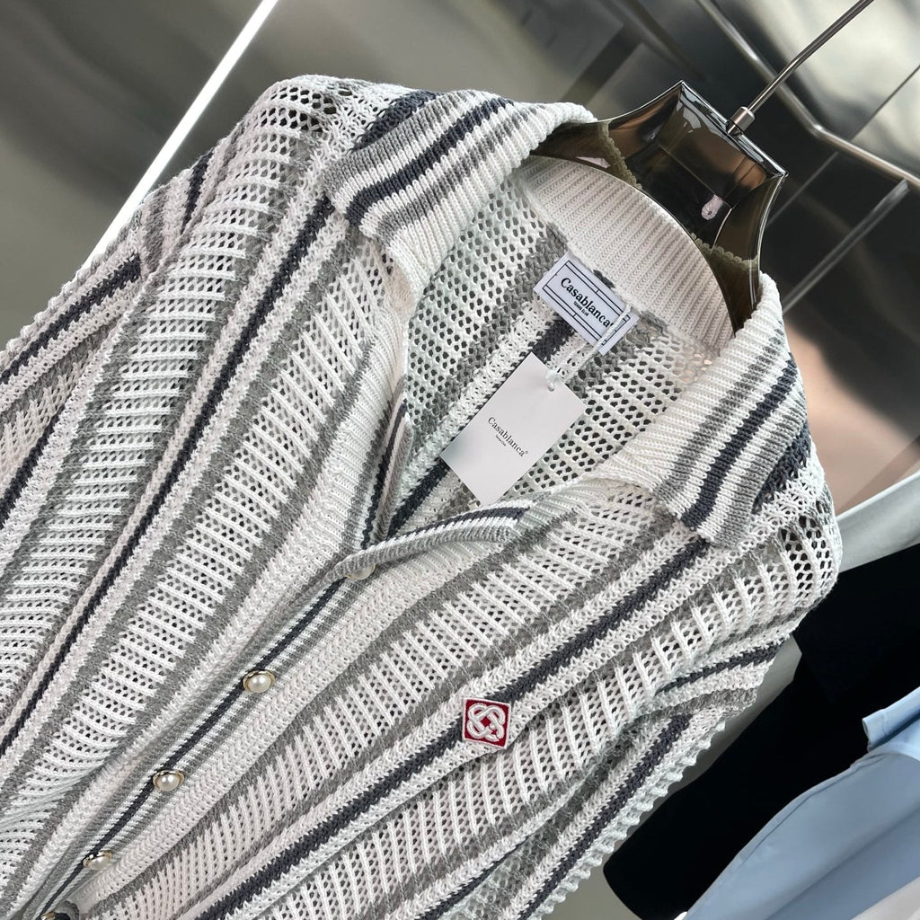 Embroidered Knit Sweater Suit – Unisex